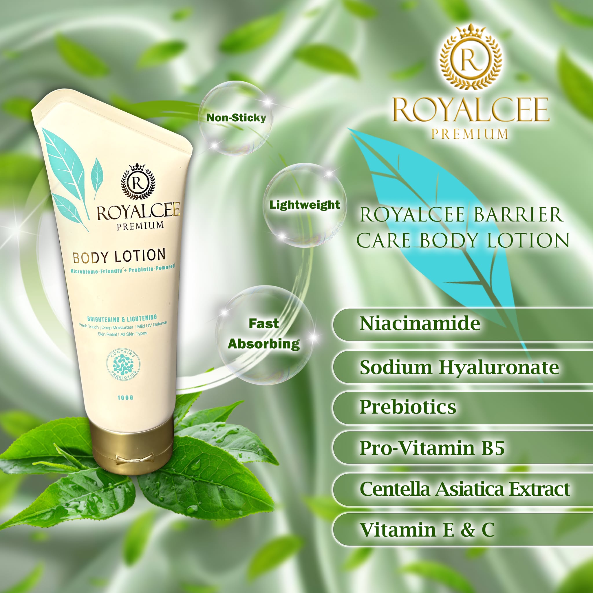 BODY LOTION Fresh Touch Royalcee Premium