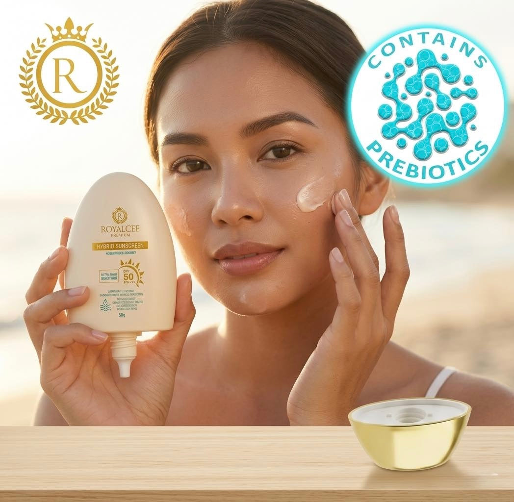 HYBRID SUNSCREEN  SPF 50++++ Royalcee Premium