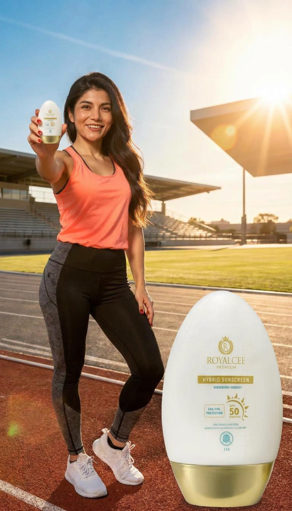 HYBRID SUNSCREEN  SPF 50++++ Royalcee Premium